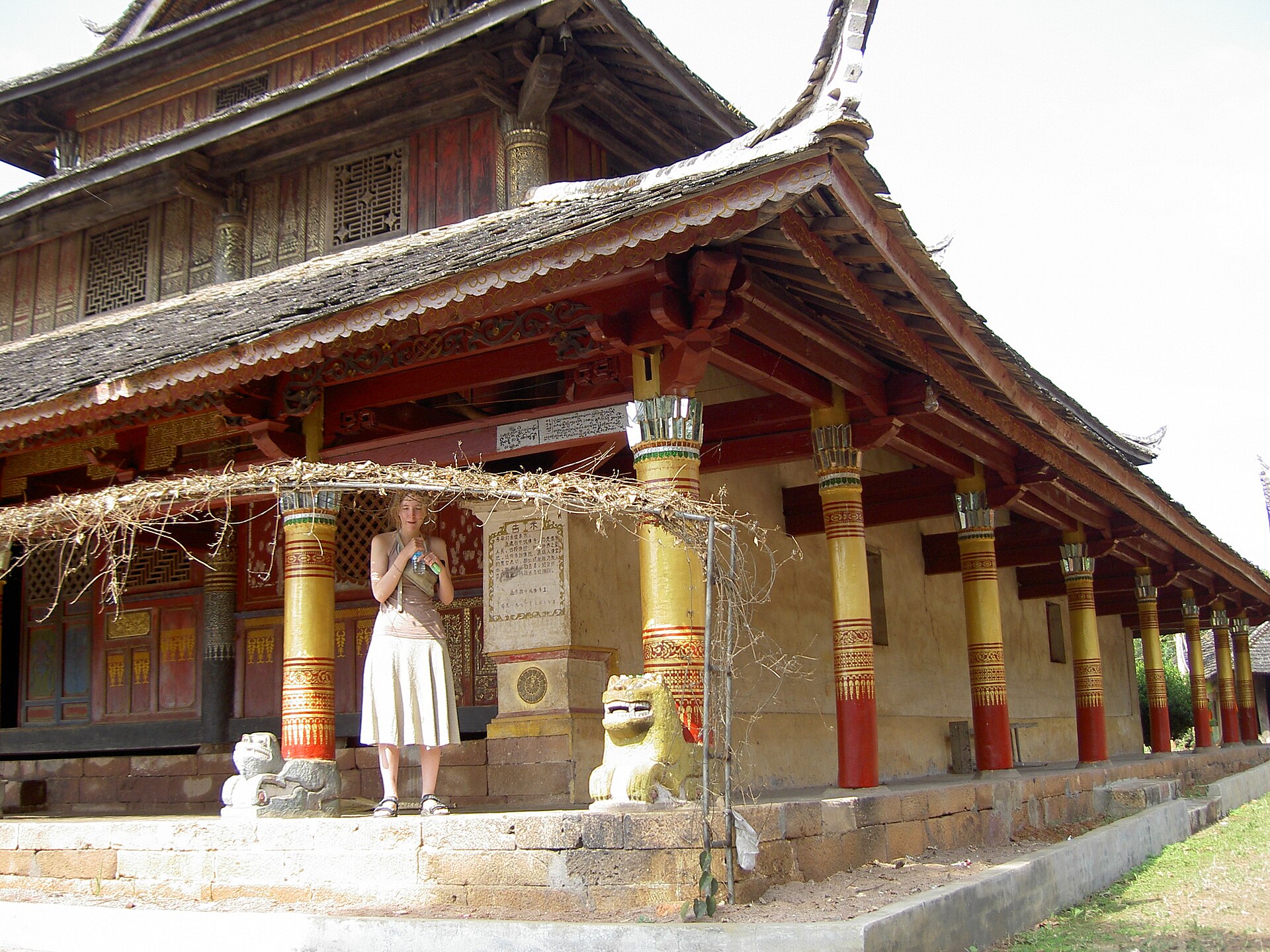 Dai temple Yunnan