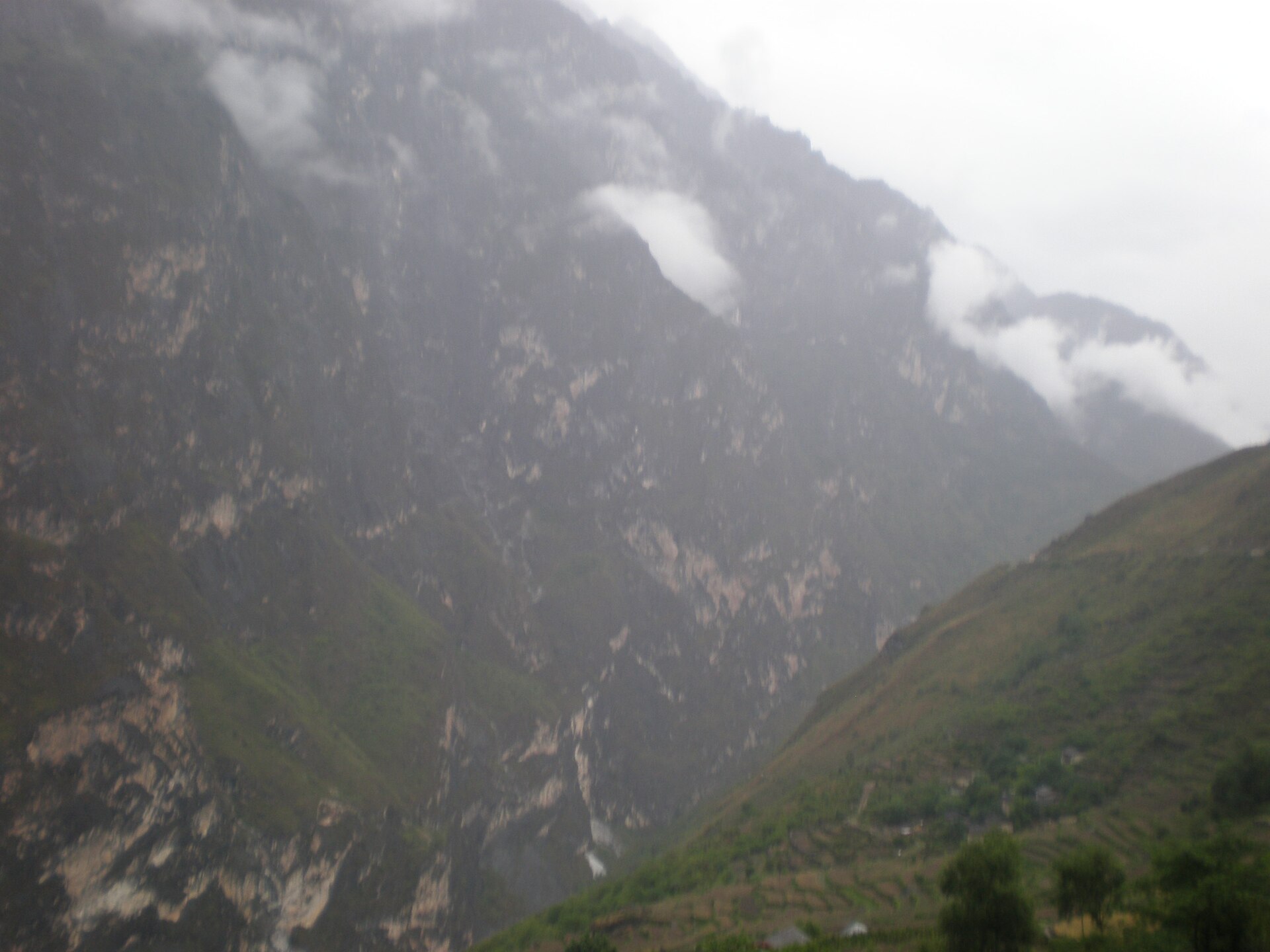 Yunnan mountains village