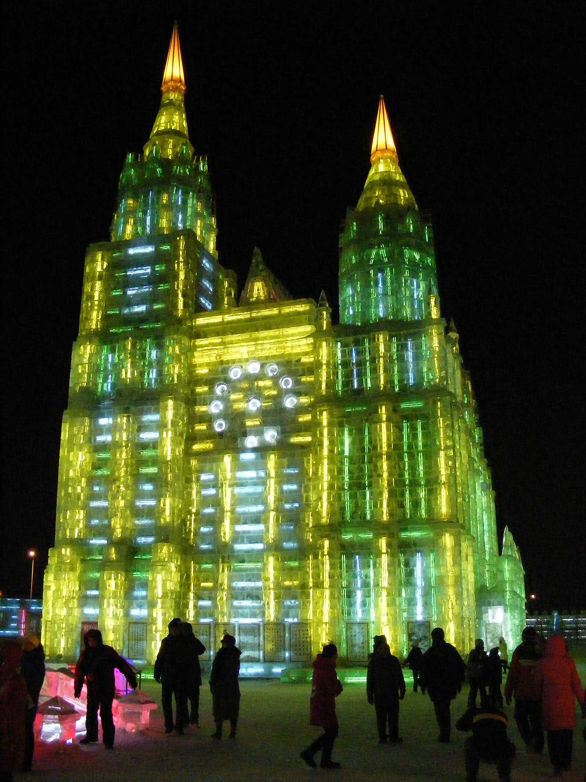 Harbin winter snow city